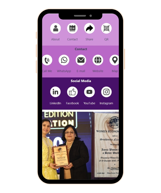 Digital Business Card App
