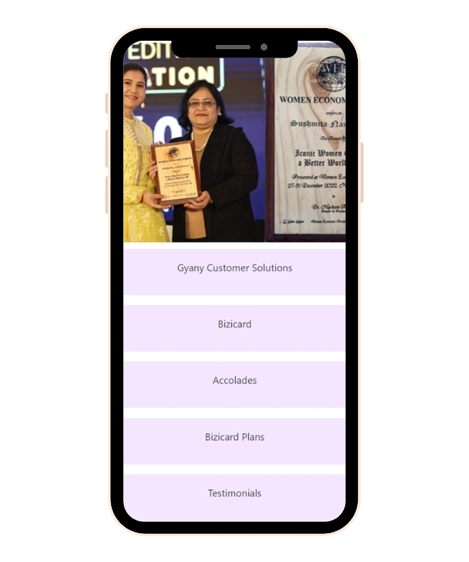 Digital Business Card App